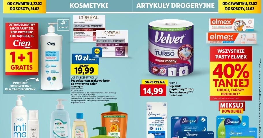 Lidl oferuje promocje na markowe kosmetyki! /Lidl /INTERIA.PL