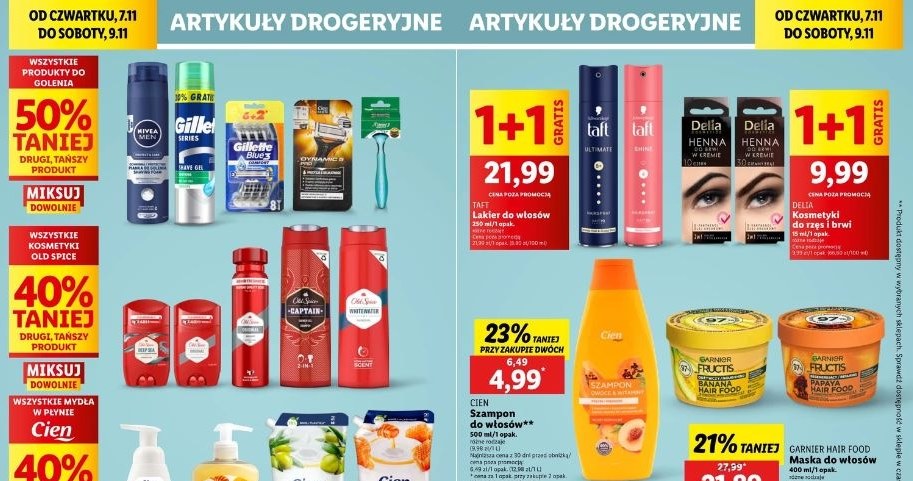 Lidl oferuje promocje na markowe kosmetyki! /Lidl /INTERIA.PL