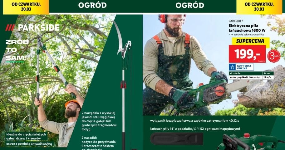 Lidl oferuje promocje na narzędzia Parkside! /Lidl /INTERIA.PL