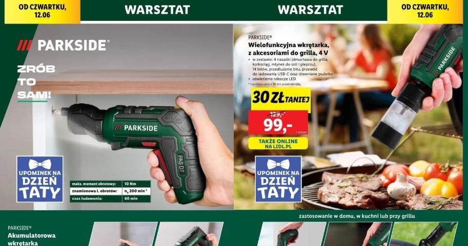 Lidl oferuje promocje na narzędzia Parkside! /Lidl /INTERIA.PL