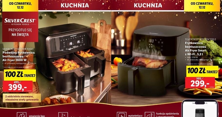 Lidl oferuje promocje na popularne frytkownice! /Lidl /INTERIA.PL