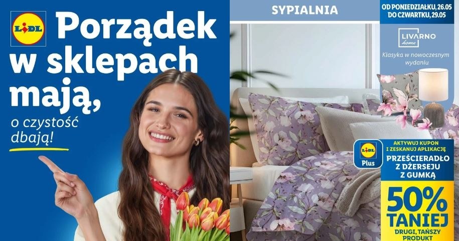 Lidl oferuje promocję na prześcieradła! /Lidl /INTERIA.PL