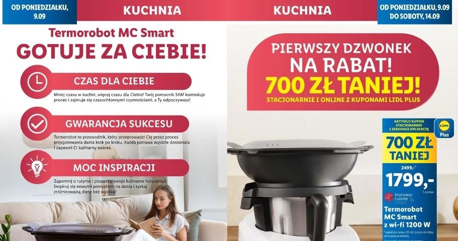 Lidl oferuje promocję na termorobota MC Smart! /Lidl /INTERIA.PL