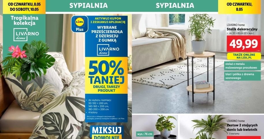 Lidl oferuje prześcieradła w promocji! /Lidl /INTERIA.PL