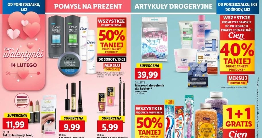 Lidl oferuje rabat na kosmetyki Dove! /Lidl /INTERIA.PL