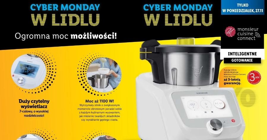 Lidl oferuje rabat na robota Monsieur Cuisine Connect! /Lidl /INTERIA.PL