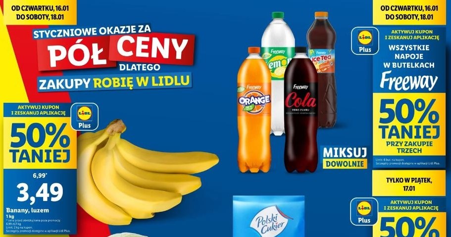 Lidl oferuje rabaty 50% taniej! /Lidl /INTERIA.PL