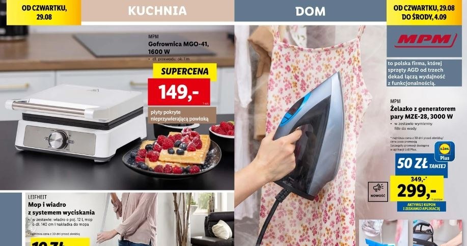 Lidl oferuje żelazko o 50 zł taniej! /Lidl /INTERIA.PL