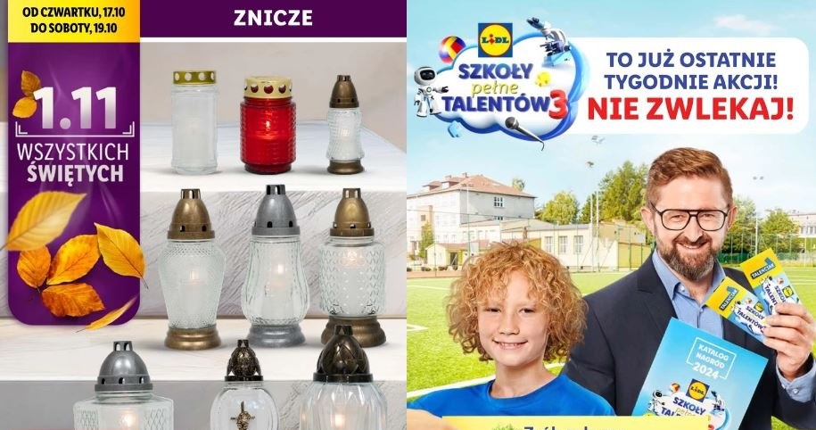 Lidl oferuje znicze za 1 grosz! /Lidl /INTERIA.PL