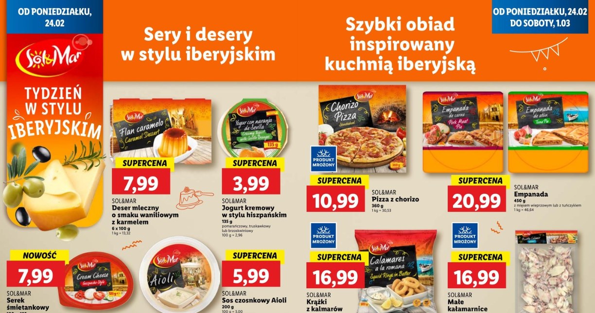 Lidl ogłasza tydzień pełen hiszpańskich smaków! Sprawdź, co znalazło się w ofercie! /Lidl /INTERIA.PL