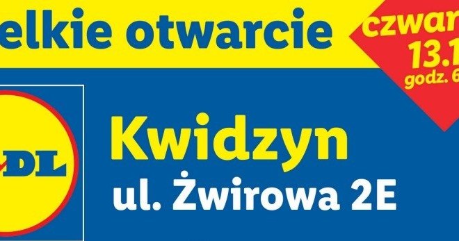 Lidl Polska otwiera nowy sklep w Kwidzynie /Lidl / materiały /INTERIA.PL