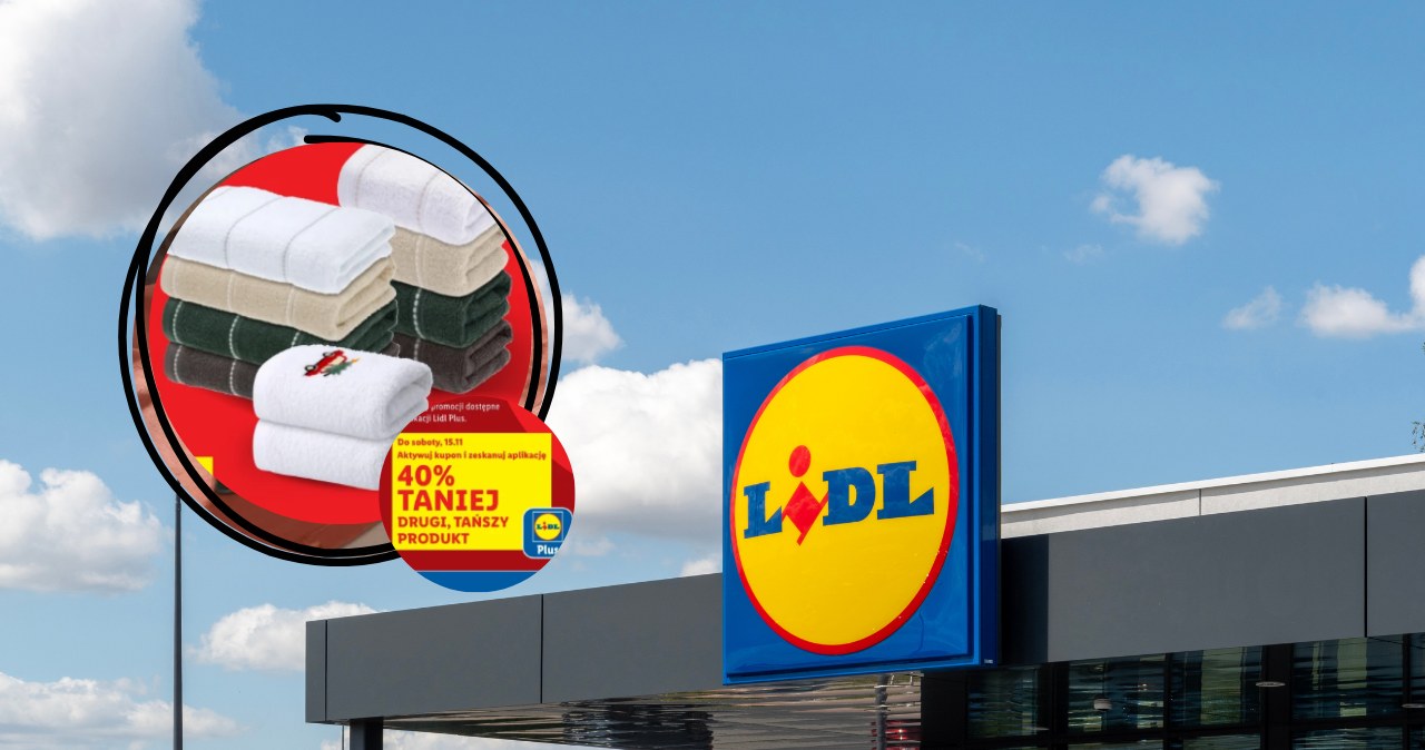 Lidl przecenia ręczniki – ceny od 2,99 zł i rabat 40% na drugi produkt /Canva Pro /INTERIA.PL