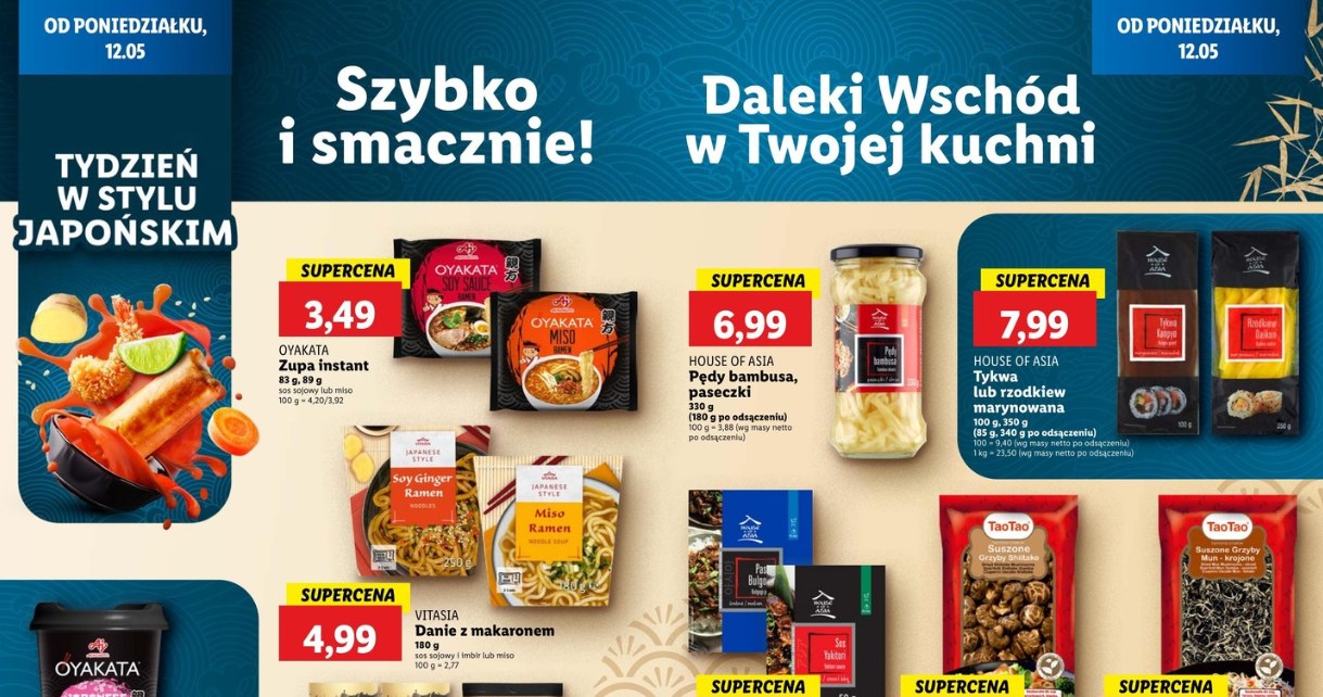Lidl rusza z tygodniem w stylu japońskim! /Lidl /INTERIA.PL