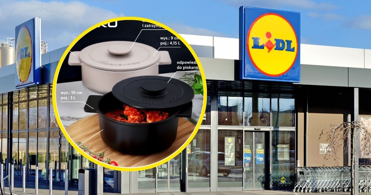 Lidl rzucił żeliwne garnki 55% taniej – wyglądają jak z ekskluzywnej kuchni! /Lidl /INTERIA.PL
