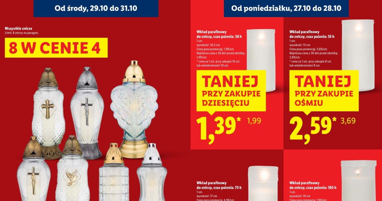Lidl świętuje pamięć o bliskich niskimi cenami /Lidl /INTERIA.PL