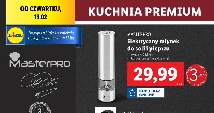 Lidl szaleje z promocjami! Garnki i patelnie z kutego aluminium od Masterpro od 34,99 zł! /Lidl /INTERIA.PL