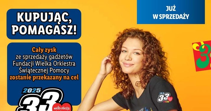 Lidl wspiera WOŚP już do 16 lat! /Lidl /INTERIA.PL