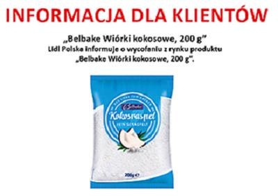 Lidl wycofuje ze sprzedaży ten produkt. Znaleziono dwutlenek siarki. Fot. Lidl /Informacja prasowa