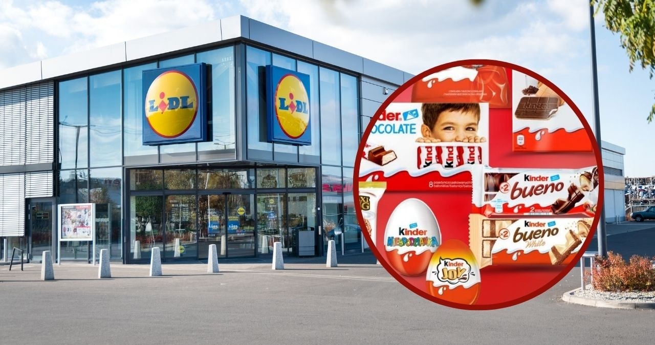 Lidl wyprzedaje słodycze Kinder za 1 grosz! /adobestock/Lidl /INTERIA.PL