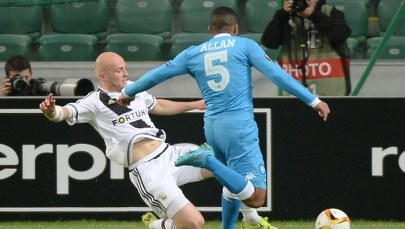 Liga Europejska: Legia gorsza od Napoli
