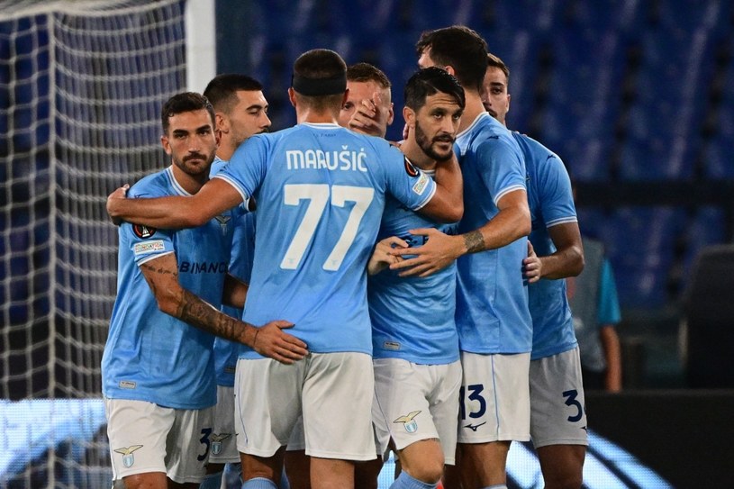 Liga Europy. Lazio bezwzględne, ekipa Szymańskiego rozbita w Rzymie 