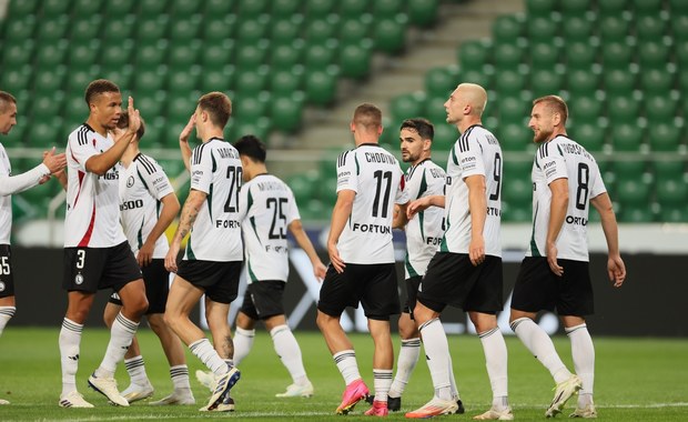 Liga Konferencji: Legia Warszawa rozgromiła Caernarfon Town