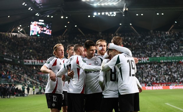 Liga Konferencji. Legia Warszawa rozgromiła Dynamo Mińsk