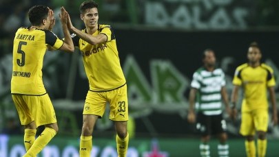 Liga Mistrzów: Borussia Dortmund wygrywa ze Sportingiem Lizbona 2:1