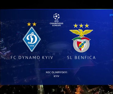 Liga Mistrzów. Dynamo Kijów - SL Benfica. 0-0. Skrót meczu (POLSAT SPORT) Wideo
