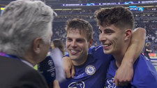 Liga Mistrzów. Havertz i Azpilicueta po finale. WIDEO (POLSAT SPORT)