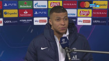 Liga Mistrzów. Kylian Mbappe W rewanżu musimy zagrać tak samo (POLSAT SPORT). Wideo