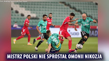 Liga Mistrzów. Legia Warszawa wyeliminowana przez Omonię Nikozja. Wideo