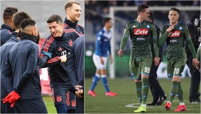 Liga Mistrzów: Lewandowski w Londynie, Milik i Zieliński przeciwko Barcelonie