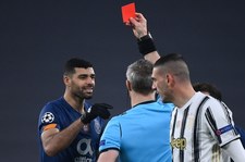 Liga Mistrzów: Mehdi Taremi ukarany czerwoną kartką w meczu Juventus - Porto
