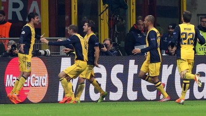 Liga Mistrzów: Milan przegrał u siebie z Atletico Madryt