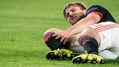 Liga Mistrzów. Obrońca Manchesteru United złamał nogę w dwóch miejscach