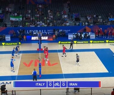 Liga Narodów siatkarzy: Iran – Włochy 0:3. Skrót meczu. WIDEO