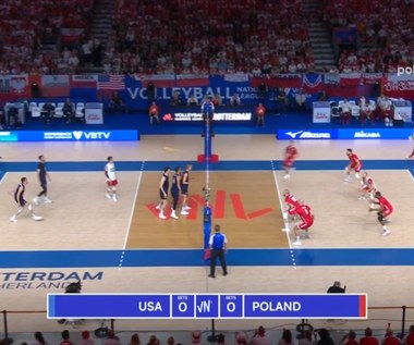 Liga Narodów siatkarzy: Polska - USA 0:3. Skrót meczu. WIDEO