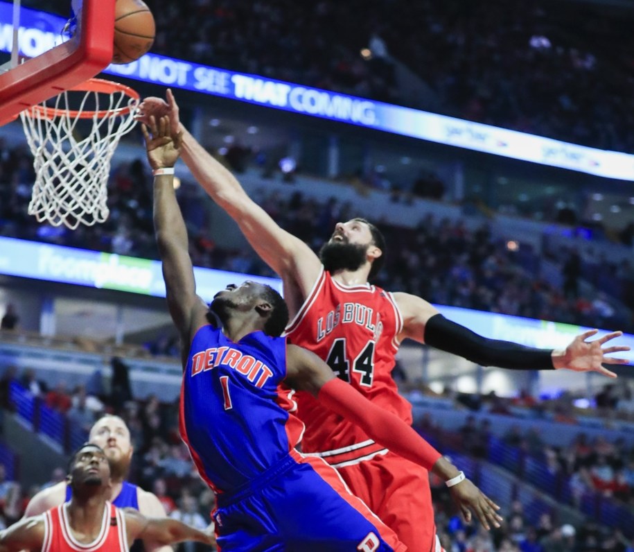 Liga NBA: Detroit Pistons po 29 latach wracają do centrum Detroit /TANNEN MAURY  /PAP/EPA