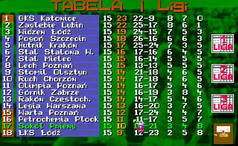 Liga Polska Manager '95 /materiały prasowe