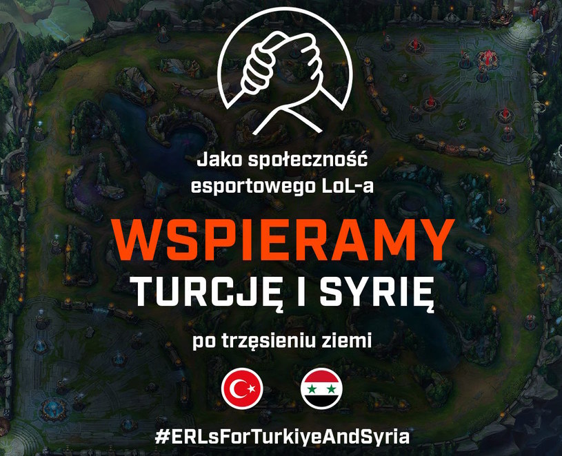 Ligi regionalne League of Legends zagrają dla ofiar trzęsienia ziemi w Turcji i Syrii /materiały prasowe