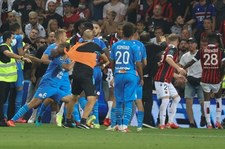 Ligue 1. Awantura podczas meczu Olympique Marsylia - OGC Nice. Galeria