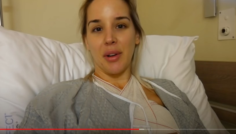 Lil Masti po operacji /YouTube /materiał zewnętrzny