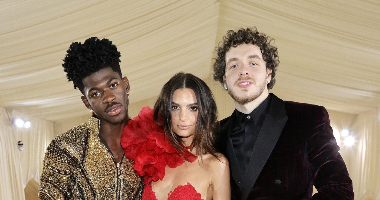 Lil Nas X, Emily Ratajkowski i Jack Harlow /Getty Images