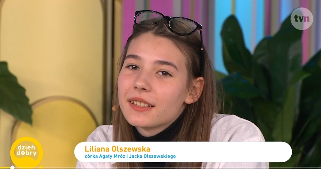 Liliana Olszewska w "Dzień dobry TVN" /