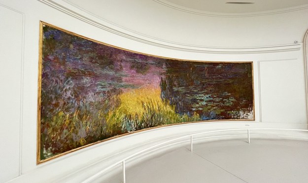 "Lilie wodne" Claude'a Moneta w paryskim Muzeum Oranżerii /Marek Gładysz /RMF FM