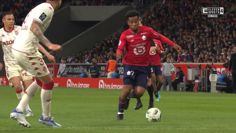 Lille - AS Monaco 1-2. SKRÓT. WIDEO (Eleven Sports)