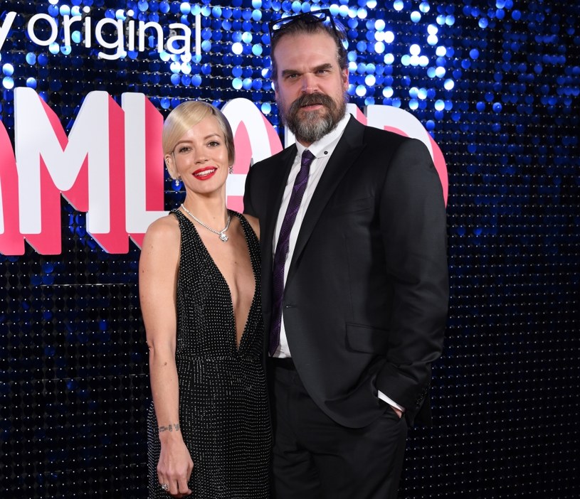 Lily Allen i David Harbour /Karwai Tang/WireImage /Getty Images