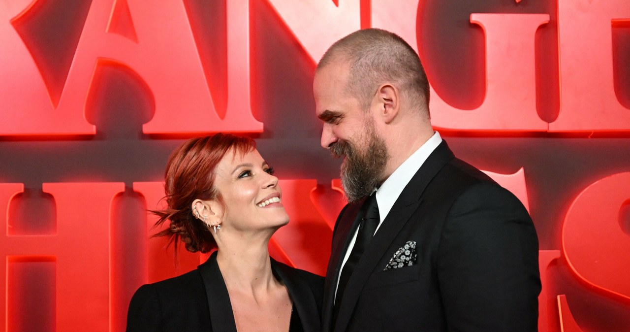 Lily Allen i David Harbour /JUSTIN TALLIS/AFP /East News