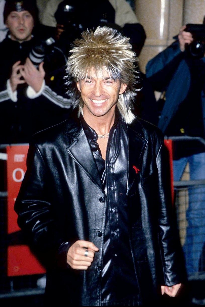 Limahl w latach 90. /Fred Duval /Getty Images